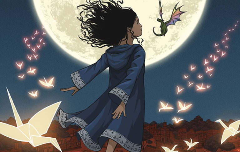 Reseña de La niña que bebió luz de luna de Kelly Barnhill un cuento