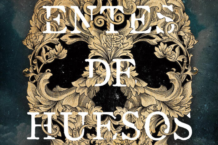 Portada de "Entes de huesos" de Emily Lloyd-Jones, publicada por Puck.