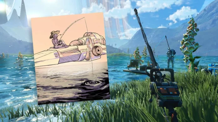 Pesca a No Man's Sky